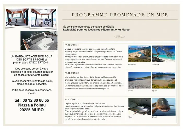 Chez Marco & Cappellina * Muro (Corsica)