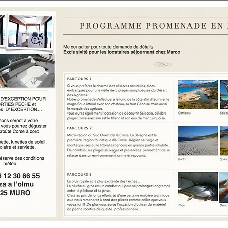 Chez Marco & Cappellina * Muro (Corsica)